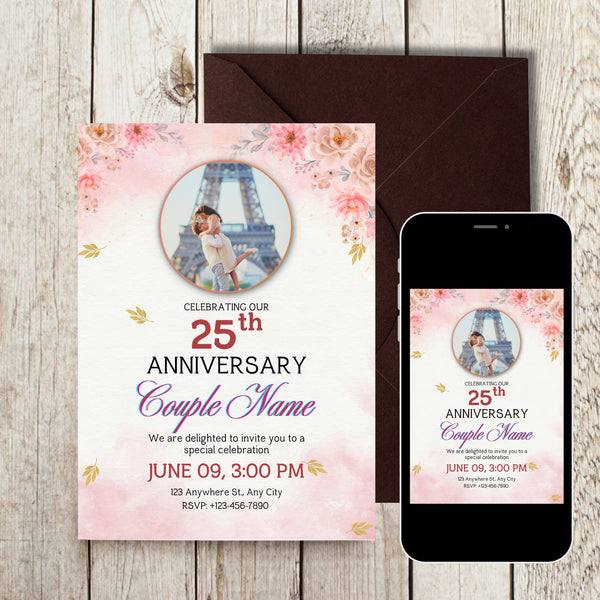 Elegant Celebration E-Invitation